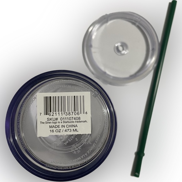 Starbucks πΊπΈ Clear Double-Walled Cold Cup - Picture 2 of 4